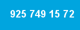 925 749 15 72 925 749 15 72